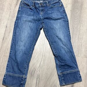Simply Vera Vera Wang Blue Capri Jeans